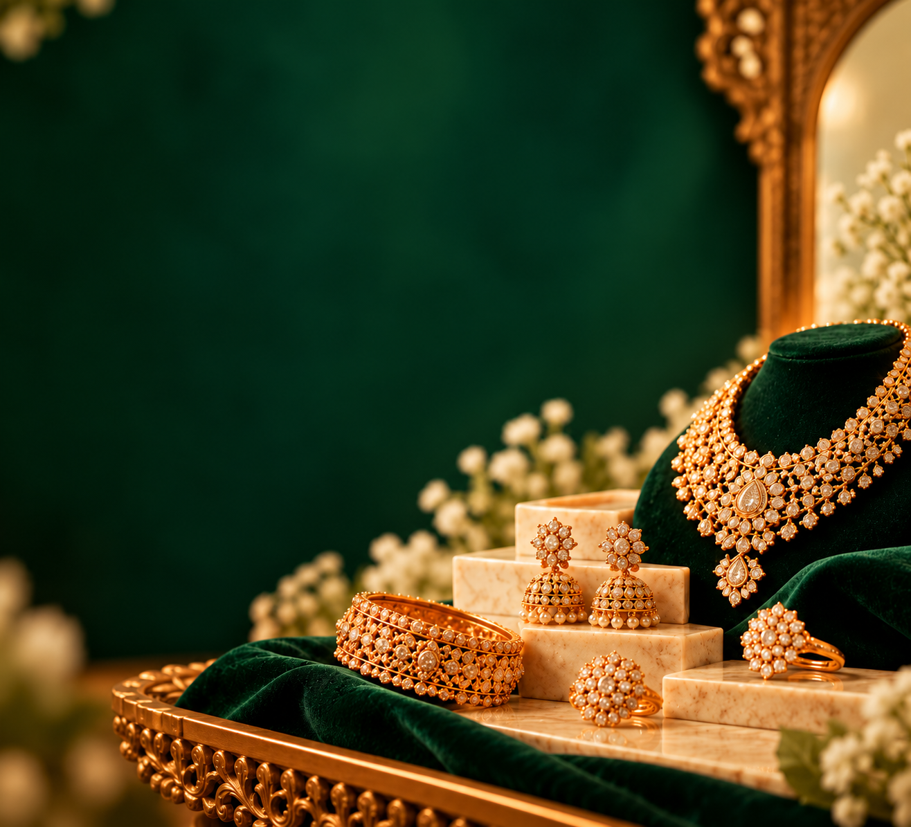 Mahamaya Jewellers gold and diamond jewellery collection